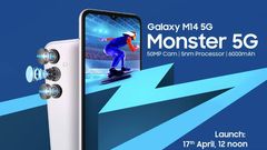 Samsung Galaxy M14 5G to Launch in India on April 17, Price Teased