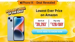 iPhone 14 gets massive discount during Amazon Great Summer Sale: Effective price less than 35K