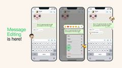WhatsApp Launches Edit Message Feature: Modify Text Within 15 Minutes of Sending