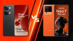 OnePlus Nord 3 vs iQOO Neo 7 Pro: Full Specifications Compared