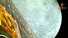 ISRO's Chandrayaan-3 Mission Unveils Stunning Moon Images
