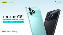 Realme C51 sale in India kicks off at 12 noon today via Flipkart: Check Price, Specs, Offers