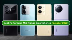 These Mid Range Smartphones Performed the Best in October 2023, According to AnTuTu