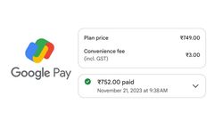 Google Pay Is Charging Convenience Fees for Mobile Recharges in India