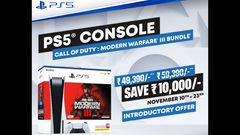 Sony PS5 Call of Duty: Modern Warfare 3 Bundled Launched in India with Rs 10,000 Discount