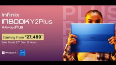 Infinix INBook Y2 Plus Affordable Laptop Launched in India: Check Price, Specifications