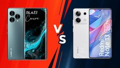 Lava Blaze Curve 5G Vs Redmi Note 13 5G: Does Stock Android Curved Display Win Over the Competition?