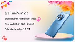OnePlus 12R 8GB/256GB Variant Goes on Sale in India Today via Amazon: Check Price, Offers