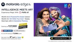 Motorola Edge 50 Pro Goes on Sale in India at 12 noon Today via Flipkart: Price, Specs, Offers