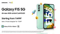 Samsung Galaxy F15 5G New 8GB/128GB Variant Launched in India: Check Price, Specifications