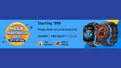 Amazon Mega Smartwatch Days Sale Is Live: Grab Deals Starting at Just ₹899