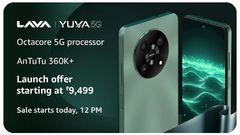 Lava Yuva 5G Goes on Sale in India Today via Amazon: Check Pricing, Specifications