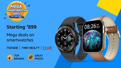 Amazon Mega Smartwatch Days Sale Offers: Get Smartwatch under Rs 1,000