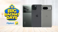 Five Best Smartphone Deals from Flipkart Big Bachat Days Sale July 2024