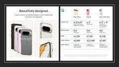 Google Pixel 9 Series Promotional Material Leaked Ahead of Launch, Revealing Key Specifications
