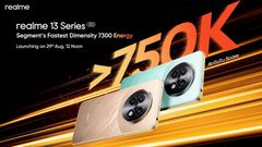 Realme 13 Series 5G Launching on August 29 with MediaTek Dimensity 7300 Energy Chipset
