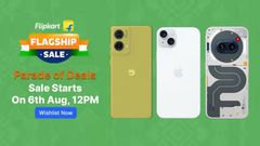 Flipkart Flagship Sale Starts August 6: Big Discounts on iPhone 15, Samsung Galaxy S23, and More