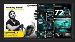 Nu Republic Introduces Cyberstud X2 And X4 Firefly Earbuds in India: Check Price, Specs, Features