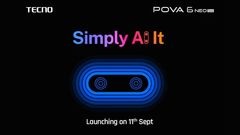 Tecno Pova 6 Neo 5G with 108MP AI Camera and New AI Features to Launch in India on September 11