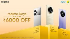 Flipkart realme Days Sale: Massive Discounts on GT6, 13 Pro+ 5G, 12x 5G, and More