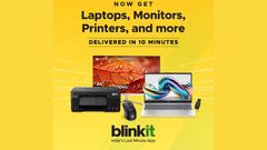 Blinkit Will Now Deliver Laptops, Monitors, Printers, and More to Your Door in Just 10 Minutes