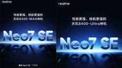 Realme Neo 7 SE Launch Timeline Confirmed: Will Feature Dimensity 8400 Ultra SoC, 7000mAh Battery Expected