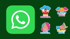 Happy Holi 2025 Wishes: How to Download and Send Holi Stickers on WhatsApp