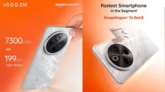 iQOO Z10 Price in India Confirmed Ahead of Launch: Teased to Debut as Fastest Phone in the Segment