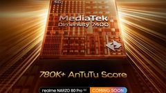 Realme Narzo 80 Pro 5G Launch in India Teased via Amazon: MediaTek Dimensity 7400 SoC Confirmed