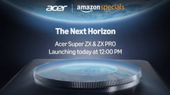 Acer Super ZX and ZX Pro Smartphones Launching in India Today at 12 PM via Amazon
