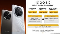 iQOO Z10 Launches with India’s Biggest Battery at 7,300 mAh Battery: Check Price, Specifications, Offers
