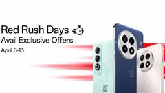OnePlus Kicks Off Red Rush Days Sale: Discounts on 13 Series, Nord Phones, Tablets, Watches, and More