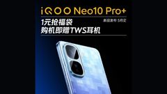 iQOO Neo 10 Pro+ Design Unveiled, Pre-Orders Open in China