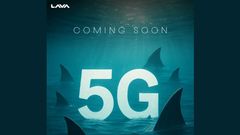 Lava Teases New Shark Series 5G Smartphone Under ₹10,000