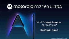 Motorola Razr 60 Ultra India Launch Teased, Amazon Availability Confirmed