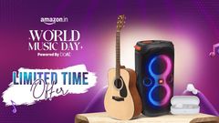 Amazon to Host World Music Day Sale Starting June 21: Up to 75% Off on Headphones, Speakers, and Instruments
