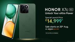 Honor X7c 5G Launched in India with Snapdragon 4 Gen 2, IP64 Rating: Check Full Specs, Price, and Sale