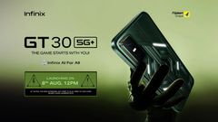Infinix GT 30 5G+ Full Specifications Confirmed Ahead of August 8 Launch in India