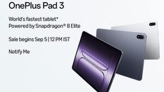 OnePlus Pad 3 Sale Date in India Announced: Check Expected Price, Specs, and Where to Buy?