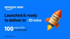 Amazon Now Expands 10-Minute Delivery Service To Mumbai Following Success In Bengaluru And Delhi