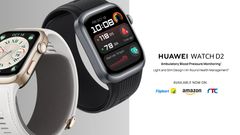 HUAWEI WATCH D2 Launched in India with ECG and SpO₂ Monitoring: Price and Sale