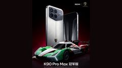 Redmi Teases K90 Pro Max Champion Edition With Lamborghini Squadra Corse Collaboration