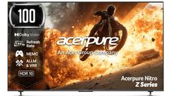 Acerpure 100-Inch Nitro Z Series QLED TV Launched in India with Dolby Vision, 144Hz Refresh Rate, 60W Speakers