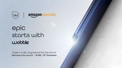 Wobble Smartphone Launching In India On November 19: Amazon Availability Confirmed