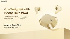 Realme Buds Air 8 Set To Launch On January 6 Alongside Realme 16 Pro Series