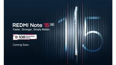 Redmi Note 15 5G 108 Master Pixel Edition India Launch Confirmed: Teaser Video Offers First Look at Design