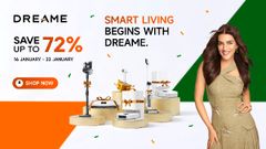 Dreame Republic Day Sale 2026: Up to 72% Off on Robotic Vacuums, Hair Dryers, and More