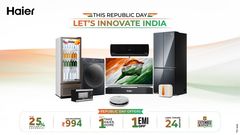 Haier Rolls Out Republic Day Offers Across Refrigerators, Washing Machines, and TVs