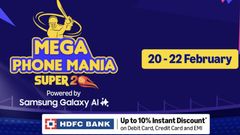 Amazon Mega Phone Mania Sale Is Live: Check Deals on iPhone, Samsung, OnePlus, iQOO and More