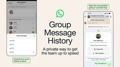 WhatsApp’s New Group Message History Feature Lets New Members Catch Up